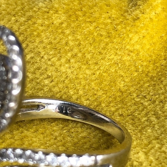 18KT WG natural D Diamond 2.5 CT Cocktail Ring - Picture 6 of 13